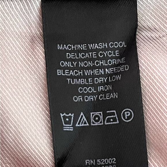 Linen Blend Blazer Mens 40R Pinstripe Beige White Woven in Italy Claiborne - Picture 11 of 13